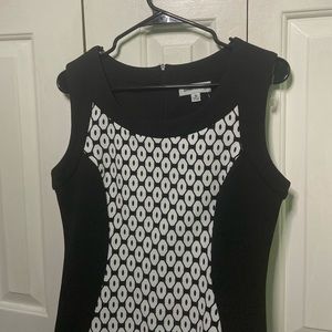 Black and White Dress
